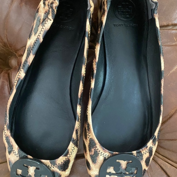 Tory Burch Leopard Reva Flat - Picture 2 of 4